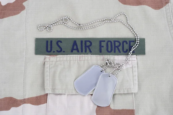 US AIR FORCE branch tape — Stock Photo, Image