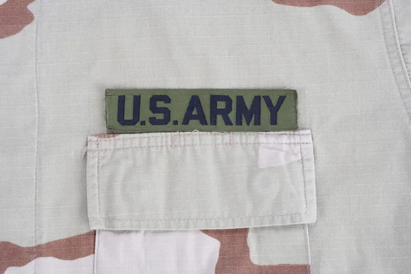 US ARMY branch tape — Stock Photo, Image