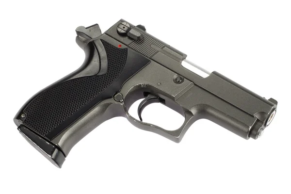 Handgun on white background — Stock Photo, Image