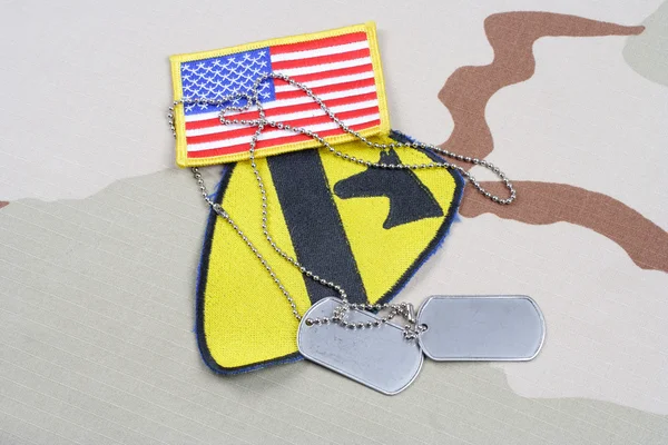 1st Cavalry Division patch — Stock Photo, Image