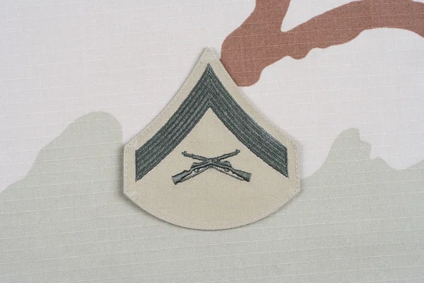 Korpral rank patch — Stockfoto