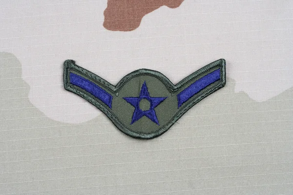 Airman rank patch — Stock Photo, Image