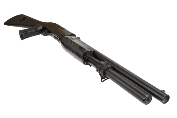 Semi-automatic pump action shotgun — Stock Photo, Image