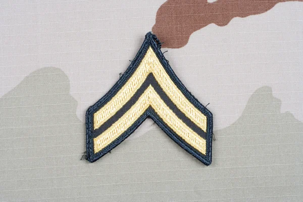 US ARMY Corporal rank patch — Stock Photo, Image