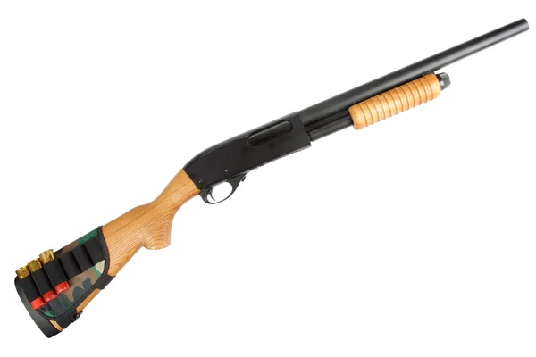 Pump action shotgun — Stock Photo, Image