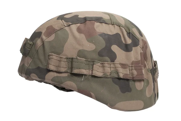 Casco Kevlar con camuflaje — Foto de Stock