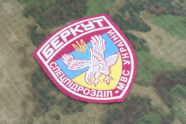 Ukraina kravallpolis "Berkut" badge — Stockfoto