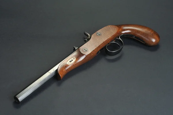 Pistola de duelo velho — Fotografia de Stock