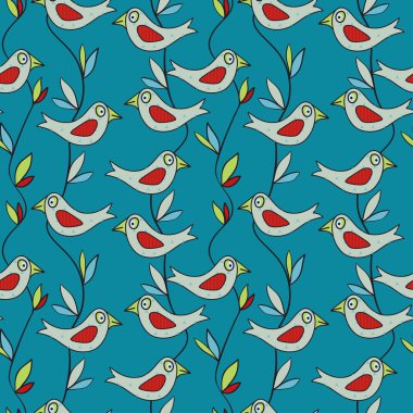 Kuşlarda kusursuz desen