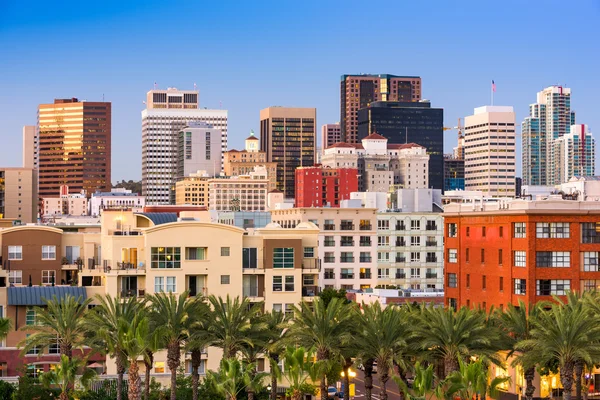San Diego Californië Cityscape — Stockfoto