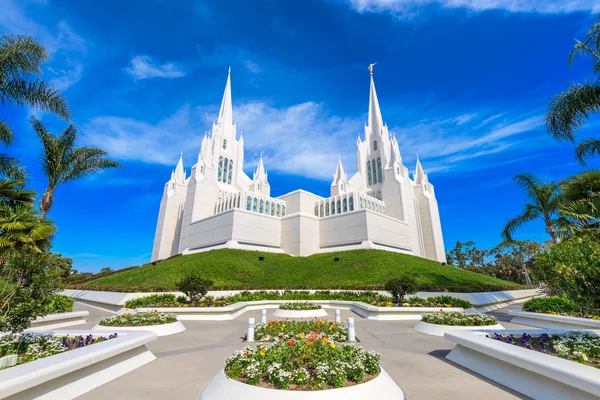 Igreja mórmon edifício — Fotografia de Stock