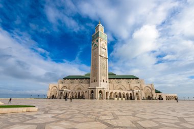 Hassan II Mosque clipart