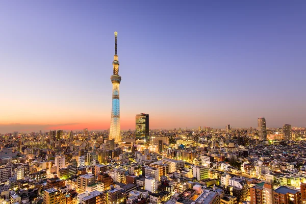 Cidade de Tóquio skyline — Fotografia de Stock