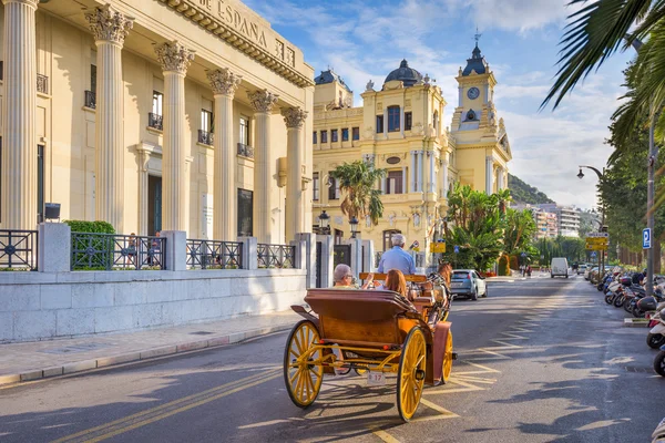 Malaga Street Sceen — Stok fotoğraf