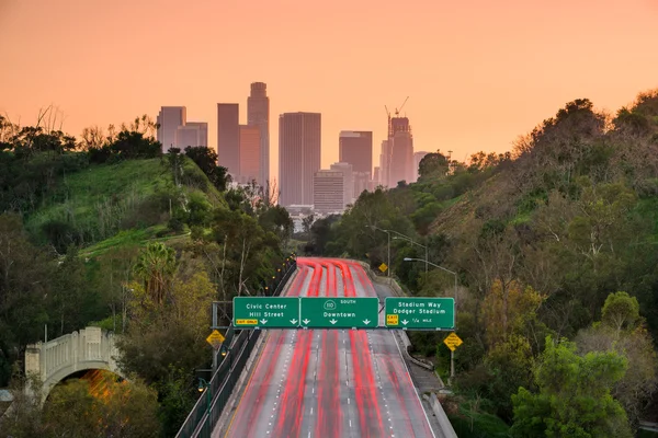 Лос-Анджелес шосе — стокове фото