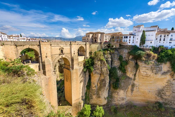 Ronda Ισπανία γέφυρα — Φωτογραφία Αρχείου