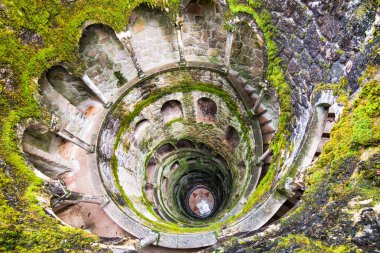 Sintra, Portugal at the Initiation Well. clipart