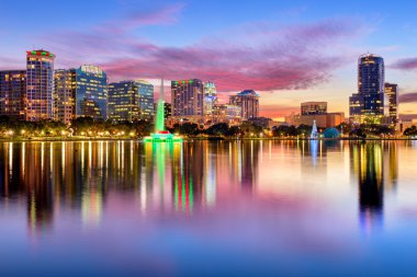 Orlando Florida Skyline clipart