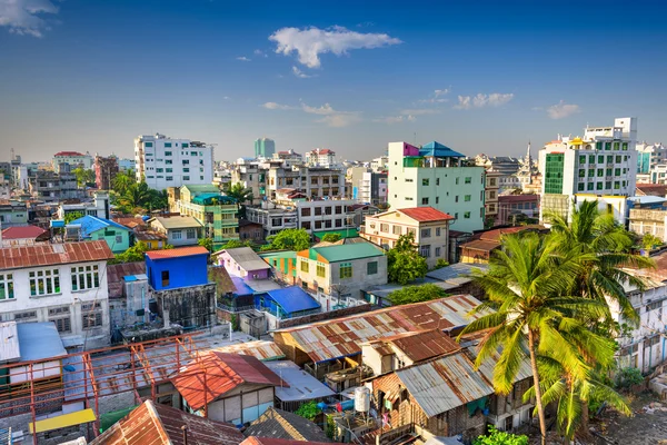 Mandalay Myanmar Skyline — Zdjęcie stockowe