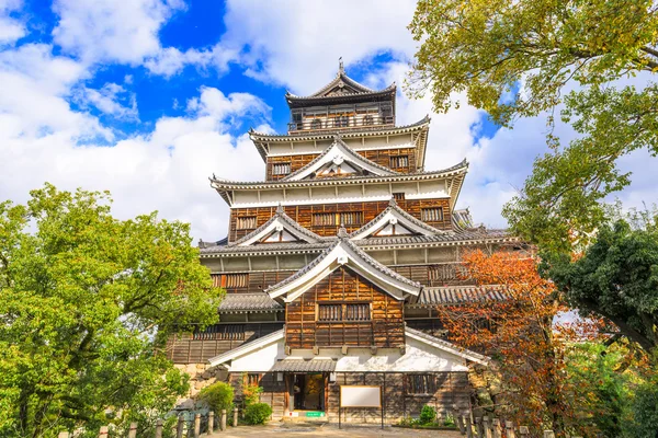 Castelo de Hiroshima Japão — Fotografia de Stock