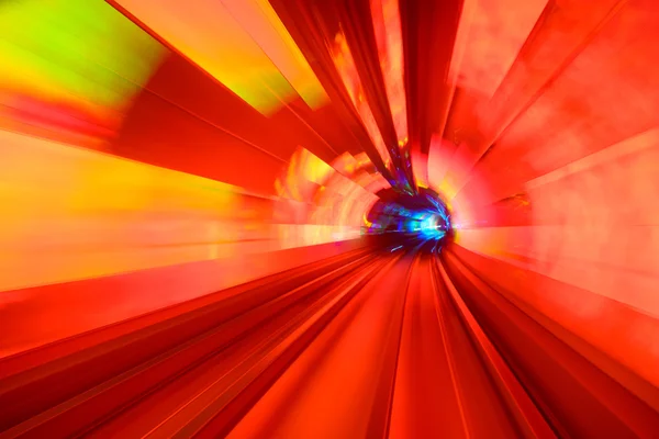 Motion Blur Tunnel — Stock Photo, Image