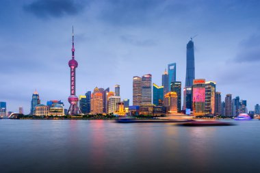 Shanghai Çin manzarası