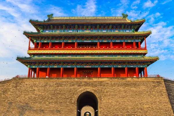 Beijing China Gatehouse — Stock Photo, Image