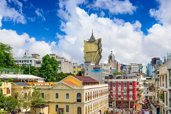 Stadtbild von Macau China — Stockfoto