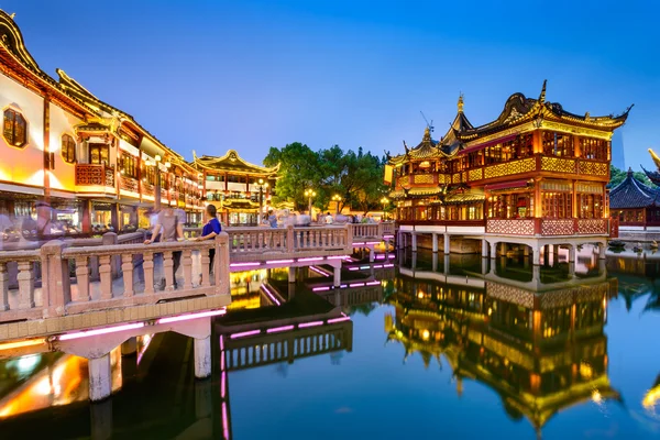 Yuyuan Gardens of Shanghai — Stock Photo, Image