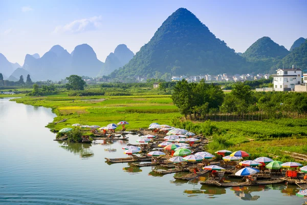 Li River Cina — Foto Stock