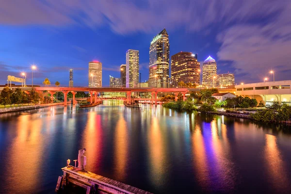 Skyline di Tampa Florida — Foto Stock