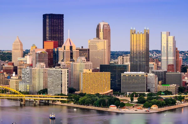 Paesaggio urbano di Pittsburgh in Pennsylvania — Foto Stock