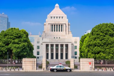 The Japanese Parliament Building clipart