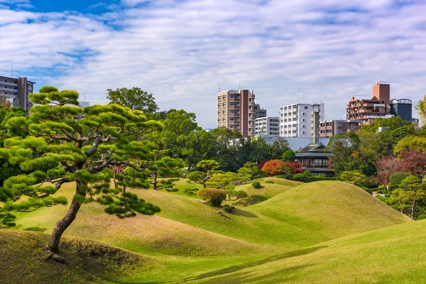 Kumamoto Japan tuinen — Stockfoto