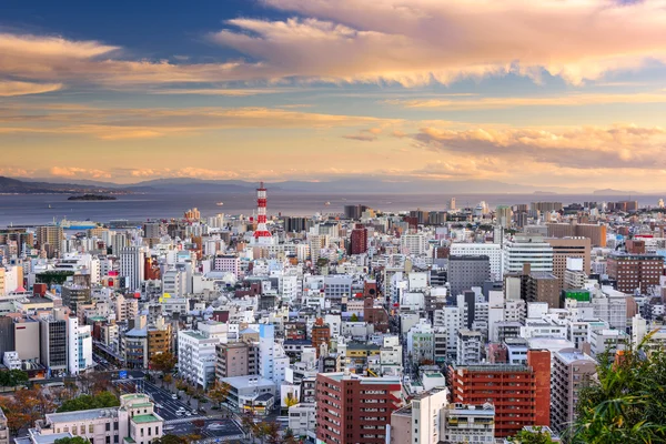 Kagoshima Japan Skyline — Stock Photo, Image