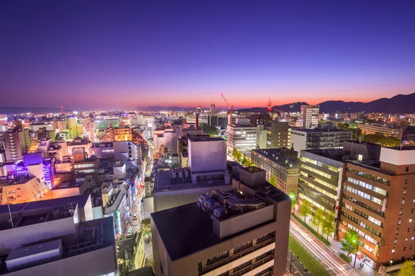 Kumamoto Japão Skyline — Fotografia de Stock