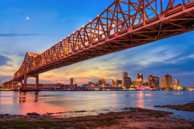 New Orleans Bridge clipart