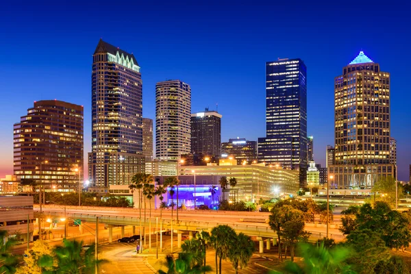 Skyline de tampa florida — Fotografia de Stock