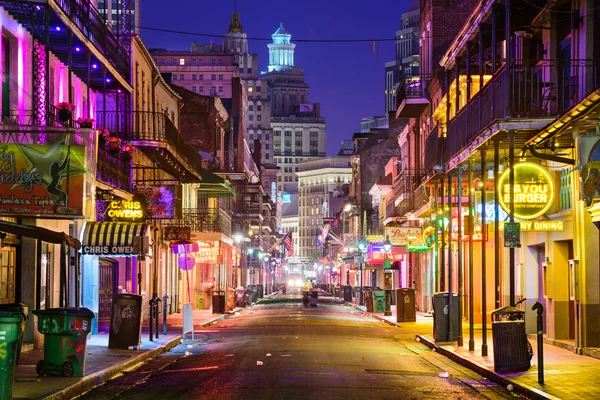 Bourbon Street Nueva Orleans —  Fotos de Stock