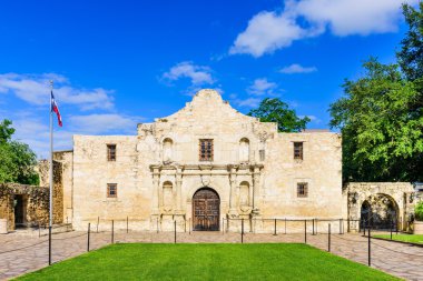 The Alamo in Texas clipart