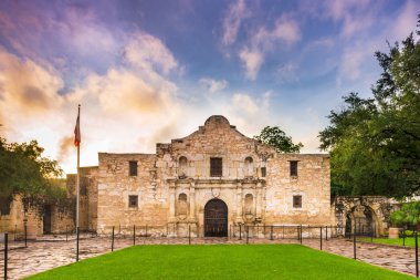 The Alamo in Texas clipart