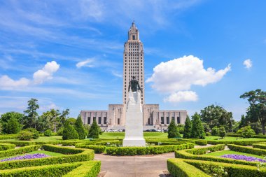 Lousiana State Capitol clipart