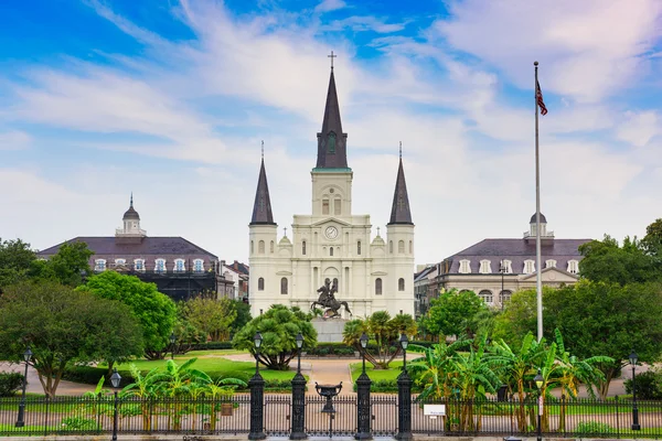 New Orleans at Jackson Square — Stock Photo, Image
