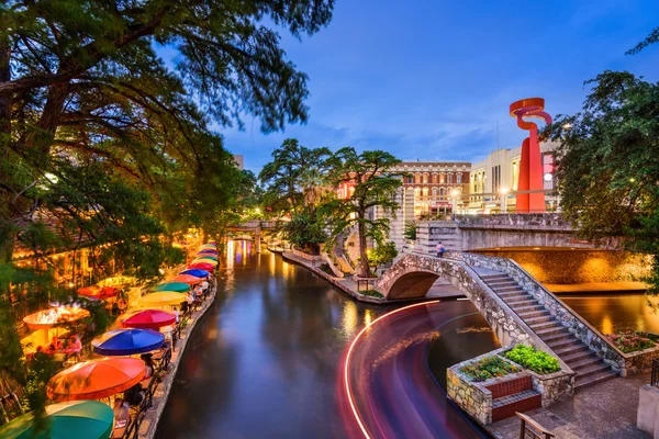 Riverwalk en San Antonio — Foto de Stock