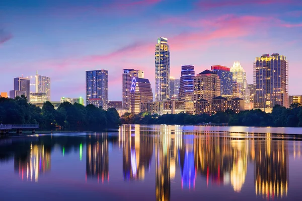 Austin Texas Skyline — Stockfoto