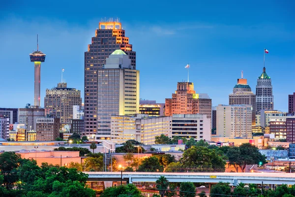 San Antonio Skyline — Stock Photo, Image