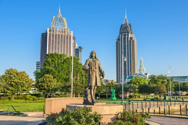 Skyline di Mongomery, Alabama — Foto Stock