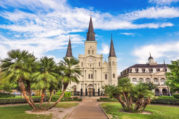 New Orleans katedral — Stockfoto