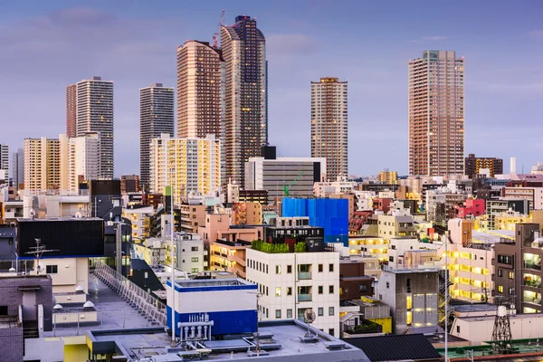 Skyline del Giappone di Kawasaki — Foto Stock