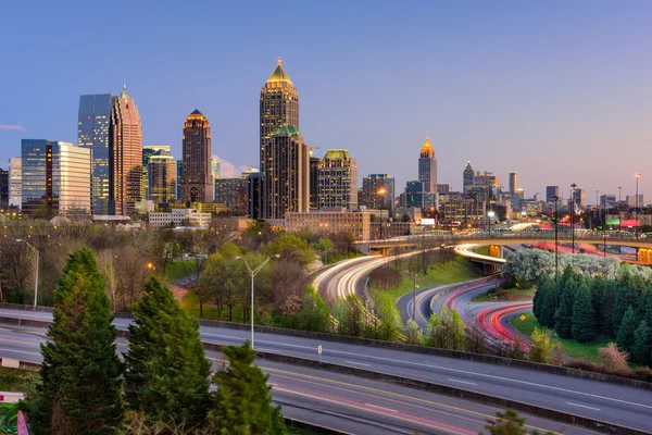 Atlanta-Skyline von Georgien — Stockfoto